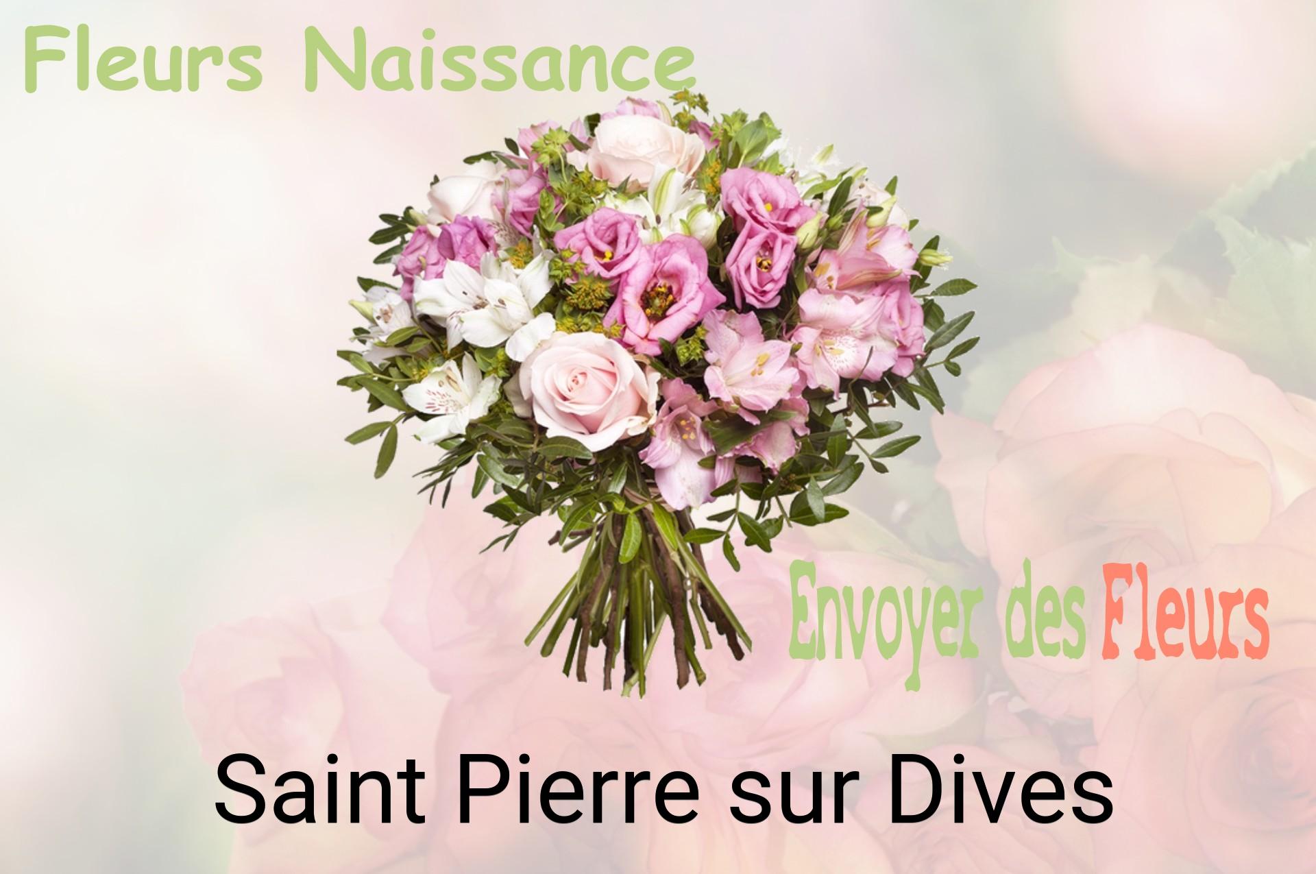 Bouquet de fleurs de naissance livré à Saint-Pierre-sur-Dives